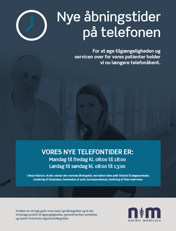First Mover - Øget telefonisk tilgængelighed - Nordic Medicare